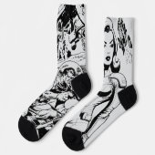 SCI-FI Classic Lite Grey Socks ソックス (左)