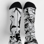 SCI-FI Classic Lite Grey Socks ソックス (上部)