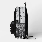 SCI-FI Classic Retro Backpack  プリントバックパック (右)