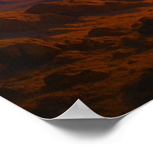 Sci-Fi Cosmic City Poster Wall Art – Futuristic  ポスター (角)