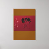 Sci-fi Demon Hunter Countess  キャンバスプリント (正面)