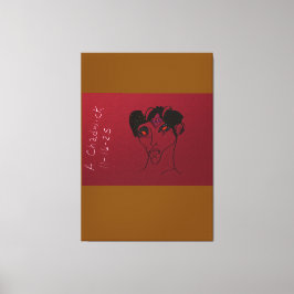 Sci-fi Demon Hunter Countess  キャンバスプリント