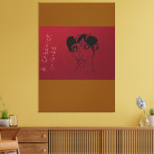 Sci-fi Demon Hunter Countess  キャンバスプリント (インサイチュ (リビング))