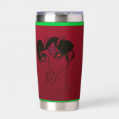 Sci-fi Demon Hunter Countess 保温保冷タンブラー (正面)