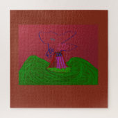 Sci-fi Fantasy Creature Landscape Jigsaw Puzzle ジグソーパズル (縦)