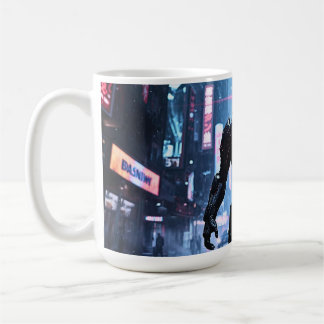 Sci Fi Fantasy Mug: Guardian of the Electric City コーヒーマグカップ