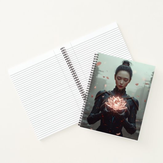 Sci Fi Fantasy Notebook: Eternal Rebirth ノートブック (内部)