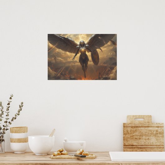 Sci Fi Fantasy: Valkyrie of the Ruined Dawn ポスター (キッチン)