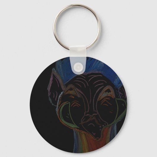 Sci-fi Hybrid Keychain キーホルダー (正面)