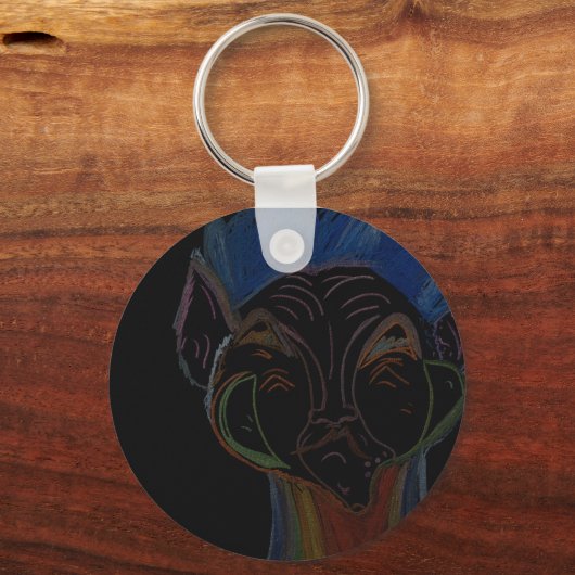 Sci-fi Hybrid Keychain キーホルダー (正面)