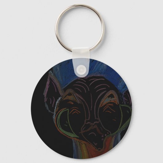 Sci-fi Hybrid Keychain キーホルダー (裏面)