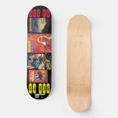 SCI FI JMTSK8 KOOLKID MERCH 8 1/4"スケートボードデッキ スケートボード (正面)