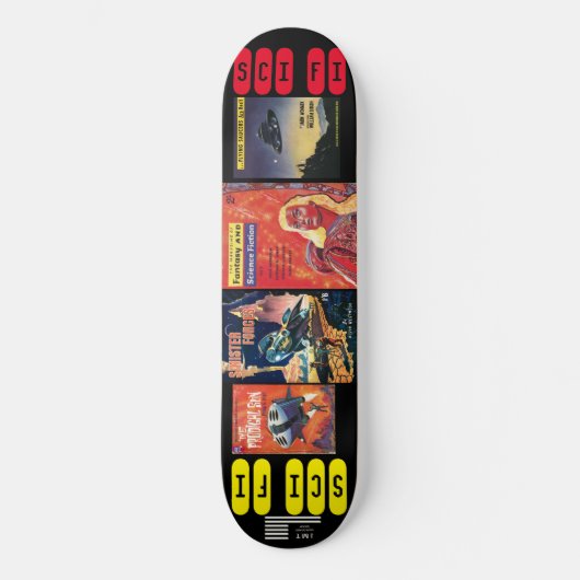 SCI FI JMTSK8 KOOLKID MERCH 8 1/4"スケートボードデッキ スケートボード (正面)