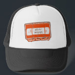 Sci-Fi Movies -Adjust Your Tracking Orange キャップ<br><div class="desc">Remember the old days of Video? yeah so do i!Hand Illustrated Design.</div>