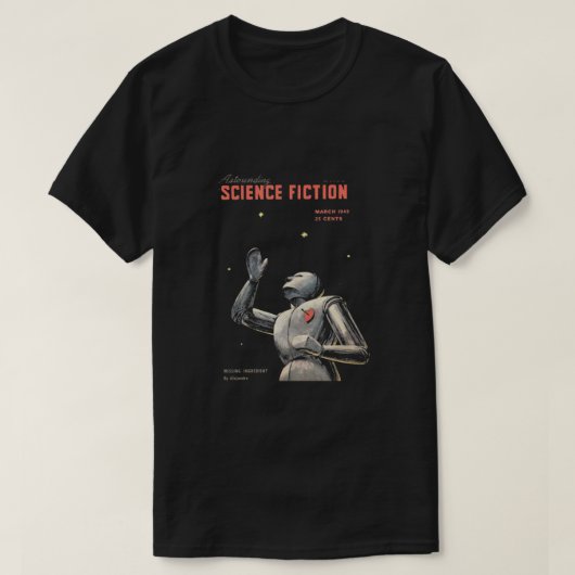 Sci-Fi portrait of Eagle Comics Dan Dare Classic Tシャツ (デザイン正面)