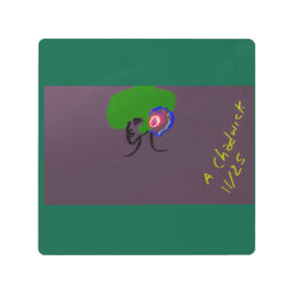 Sci-fi Seashell Creature メタルプリント