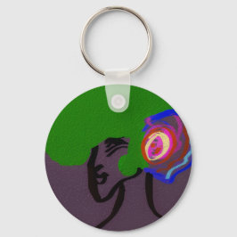 Sci-fi Seashell Creature Keychain キーホルダー