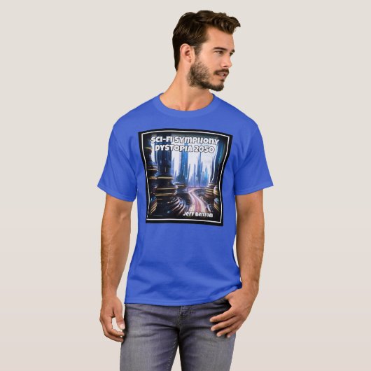 Sci-Fi Symphony Dystopia 2050 fan T-Shirt Tシャツ (正面フル)