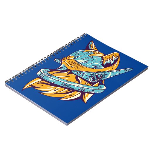 Sci-Fi-TechnoCat ノートブック (左側)