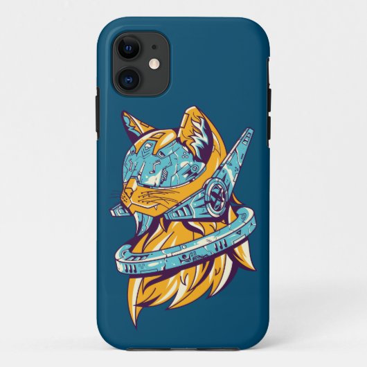 Sci-Fi-TechnoCat Case-Mate iPhoneケース (裏面)