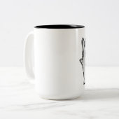 Sci-Fiveのコーヒー・マグ ツートーンマグカップ (正面左)