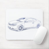 Sci tCのスケッチ第1 GEN マウスパッド (マウス)