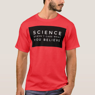 SCIENCEは気にお客様信じ Tシャツ