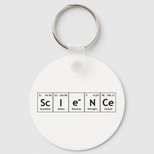 ScIeNCe周期表要素ワードケミストリー キーホルダー