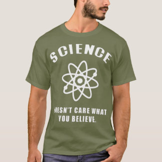 Science気には何で信じも(5) Tシャツ