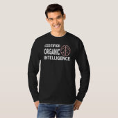 Science認定オーガニック情報A I Tシャツ (正面フル)