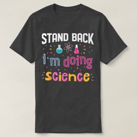 Science おもしろい Lover Chemistry Scを担当 Tシャツ (デザイン正面)