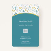 Science モダン Company従業員写真 バッジ (裏面)