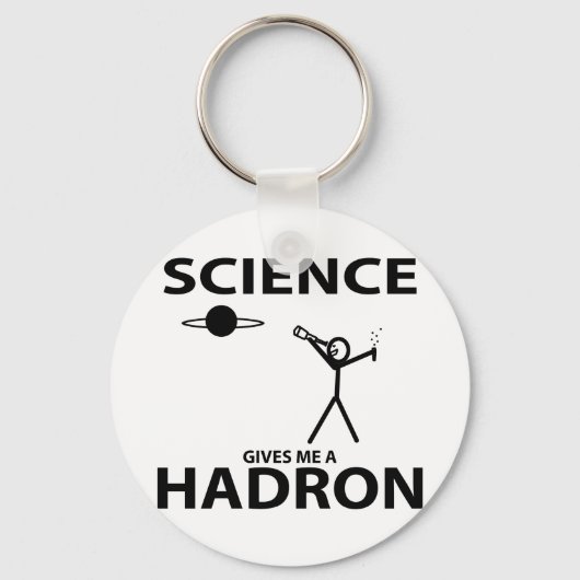 Science 与え Me A Hadron Stick Figureおたくギア キーホルダー (正面)