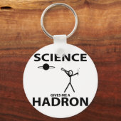 Science 与え Me A Hadron Stick Figureおたくギア キーホルダー (正面)