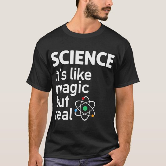 SCIENCE 魔法みたい4 ヴィンテージ Tシャツ (正面)