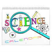 Science 12 Mo./Two Page Medium Calendar カレンダー (カバー)