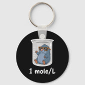 Science & Technology Funny Chemistry 1 Mole L キーホルダー (正面)