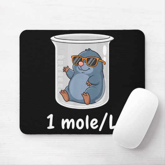 Science &amp; Technology Funny Chemistry 1 Mole L  マウスパッド (マウス)