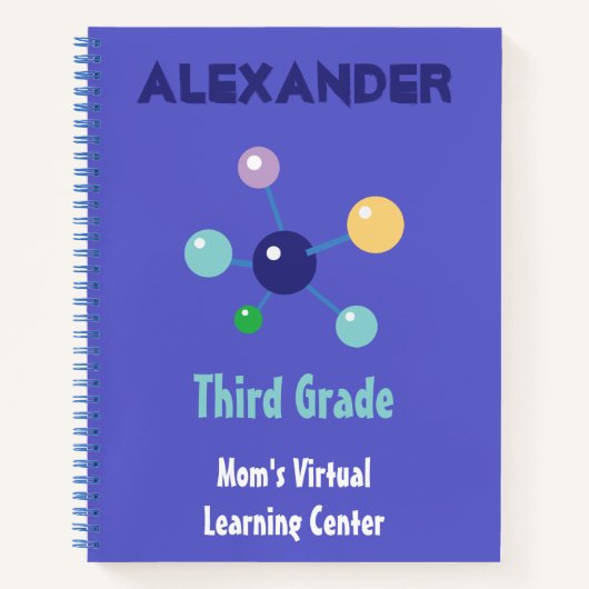 Science and Atoms Mom's Virtual School ノートブック (正面)