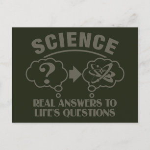 Science Answersのカスタムはがき ポストカード