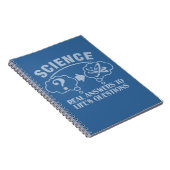 Science Answersのノートカスタムブック ノートブック (右側)