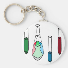 Science Beakers試験管ソリューションSTEM キーホルダー