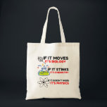 Science BIOLOGY CHEMISTRY PHYSICS トートバッグ<br><div class="desc">Funny, cool, awesome, animals, nerd, geek, vintage, retro, sayings, gift idea, couple, love, sports</div>