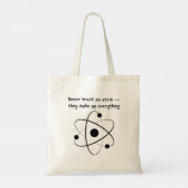 Science Chemistry Pun Fun Gift for Friends Teacher トートバッグ (裏面)