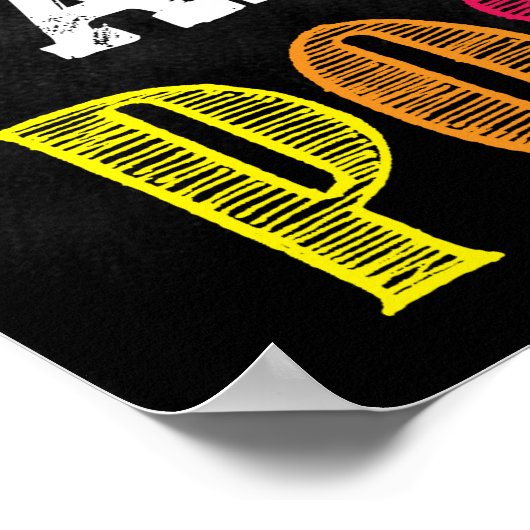 Science Classroom Printable Poster Art ポスター (角)