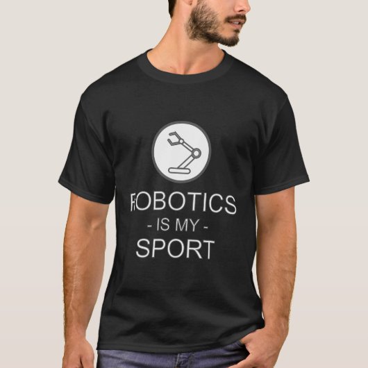 Science Coder Roboticsおもしろいは私のスポーツSaである Tシャツ (正面)