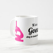 Science Coffee Mugは良い日教えだ コーヒーマグカップ (正面左)