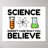 Science Doesn't Care What You Believe ポスター (正面)