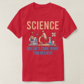 Science Doesn't Care What You Believe 1853 Tシャツ (デザイン正面)