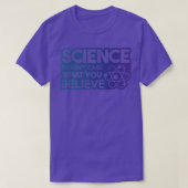 Science Doesn't Care What You Believe Premium 1882 Tシャツ (デザイン正面)
